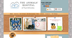 Desktop Screenshot of animalshospitallevittown.com